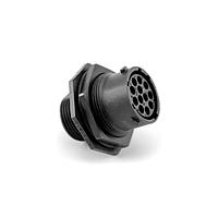 Amphenol SINE Systems RTS714N12S03 ຕົວເຊື່ອມຕໍ່ RECEPTACLE JAM NUT ຂະໜາດ 14 12POS SOCKET