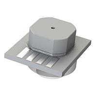 Merit Sensor R11-0015-11 ຕົວຈັບຄວາມດັນອຸດສາຫະກຳ ສື່ມມິດທີ່ຮ້າຍແຮງ, 15 psia, ບໍ່ໄດ້ຖືກຊ່ວຍເຫຼືອ, ດ້ານຫຼັງ