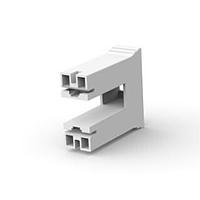 AMP Connectors - TE Connectivity 1969718-1 ຮອງສະໜອງສະເພາະ & ຮອງສາຍສະເພາະ 250 POS LOCK & STD HSG NAT