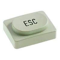 RAFI 5.80.071.184/9216 ຝາປຸ່ມສະຫນອງ / ຝາປຸ່ມ Switch Keycap Legend 1 1/4 Mod Dk.Gray