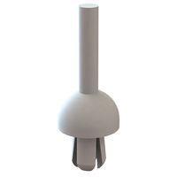 Essentra Components 61PR800300 ພຸດ-ອິນ ຣິເວດ Push Rivet, ຮູ Hole .250, ຜັນເນວ .109-.156 Panel Thk