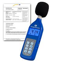 PCE 353-ICA Decibel ແມັດ (30 ~130 dB,20 Hz ~12.5 kHz, ±1 dB)