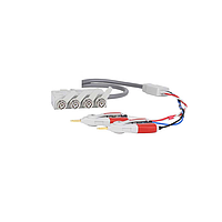 BKPRECISION TLKB1 BK Precision TLKB1 4-Wire Kelvin Clip Test Fixture (ສໍາລັບ BA6010 ແລະ BA6011)