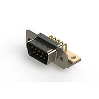 EDAC 621-M09-260-BN4 ຕົວເຊື່ອມ D-Sub - ຕົວເຊື່ອມ D-Sub ມຸມຂວາ ຄວາມໜາແບບມາດຕະຖານ