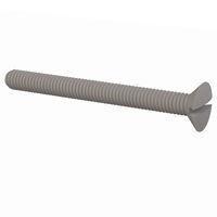Essentra Components 50M035060L035 ສະກຣູຫຼັກຊອກມີລູກສອນຊະນິດ Slotted Countersunk 90 Slotted CSK Screw, M3.5 X .6 Thread, 35mm Lg