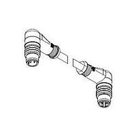 Molex 1201080174 ເສັ້ນສາຍອ່ານສະເຫຼີມ / ເສັ້ນສາຍກະທົບ MIC 4P M/MP 90/90 D-CODED 1M SHLD TPE