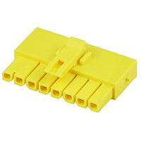 Molex 215759-1048 ຮູງຮັບ Receptacle Micro-Fit+ Versa Color Rec Housing ບັນດາດຽວ 8 ວົງຈອນ GloWire ເຫຼືອງ