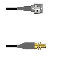 Amphenol Custom Cable Q-2K032000M060i ສາຍສັ້ນ RF N-SP/SMA-SJB LMR24 60I