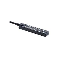 Amphenol LTW DB8-3A8CAB-SPS7B02 ສາຍປະຕູພະລັງງານຮູບວົງກົມຕົວເຊື່ອມຕໍ່ແບບແມດຕິກ, ກະຕ່າການຈັດຈໍາໜ່າຍ M8, 8 ພອດ, 3A, 03 ເຂົ້າຫຼັກ, ຕົວເຊື່ອມຕໍ່ຜູ້ຍິງ, ຕົວຕິດຕໍ່ຜູ້ຍິງ, ຄວາມຍາວ 2000mm, IP67 ບໍ່ໄດ້ຕິດກັນ