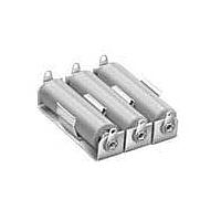Keystone Electronics 171 ຖານຖືຖີ່ມ Battery Holders HOLDER ALUM 3AA