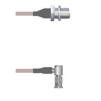 Amphenol Custom Cable Q-1U05G0005012i ສາຍສັນຍານ RF N-SJB/HDBNC-RP G316 12I