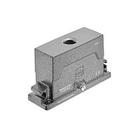 HARTING 19405240481 Hoods 24B HPR ຮູດຄອມແພດ HC (ກວ້າງ), ລອກການເປີດປິດດ້ວຍແລວກາງ, ທາງເຂົ້າດ້ານບູດ, M25