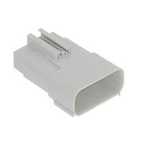 Aptiv 13612756 ຕົວເຊື່ອມລົດຍົນ 16 ທາງ ຜູ້ຊາຍ APEX 150 ປິດກັນນ້ຳ ສີເທາ CONN