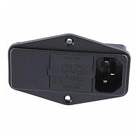 Delta Electronics, Inc. 10C1 ໂມດູນເຂົ້າພະລັງ AC Power Entry Modules Power Entry Module, ຕິດຕັ້ງດ້ວຍກຸມສະໝັກ, 250VAC, 10A, N/A-Lug
