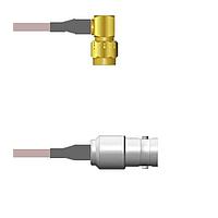 Amphenol Custom Cable Q-330020001060i ສາຍສະບັບ RF SMA-RP/BNC-SJ G178 60I