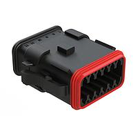 Amphenol SINE Systems AT06-12SA-SR2BK ປລັກ 6 ທາງ 12 ທາງ RD ການປົກປ້ອງຄວາມຕື່ນເຕັ້ນ ສີດຳ