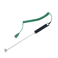 Sterling Sensors HSSHDK6MM1501MC1 Surface Probe Angled ຢູ່ 90 ອົງສາ (Type K 6x150mm 1M+Plug; -75~400°C)