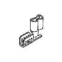 AMP Connectors - TE Connectivity 60991-1 (Cut Strip) ປະຕູຮັບ .110 FAST RCPT ຕັດສະຕຣິບ 100 ຊິ້ນ