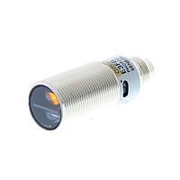 OMRON E3FB-LN21 ເຊັນເຊີ Photoelectric ທີ່ມີເຄື່ອງຂະຫຍາຍສຽງໃນຕົວ (100 mm, background suppression, metal, NPN, M12)