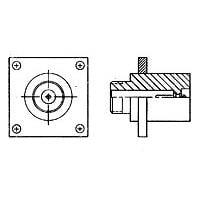 AMP Connectors - TE Connectivity 850912-1 ຕົວເຊື່ອມມົວມົນມາດຕະຖານ LGH-4 FLANGED RECEPT
