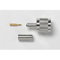 Pomona Electronics 73056 ຕົວເຊື່ອມ TNC STRAIGHT PLUG, 50 OHM, CRIMP TYPE, RG58, 141