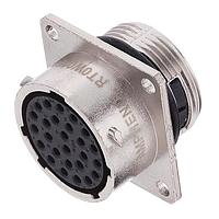 Amphenol SINE Systems RT0W01626SNH-K ຊຸດຕິດຕໍ່ Wall Mtg Recpt Sckt 20Awg 26 Pin