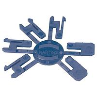 HARTING 09458200000 ຊຸດກະທູ້ລະຫັດ Coding Element RJI CODE KEY SET F. DATA 3A 5 PARTS