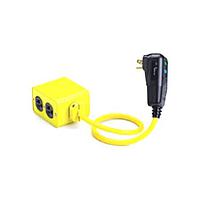 Molex 1301530073 ສາຍປະຕູຈອງໄຟ 15A GFCI PLUGAUTO25FT 5-15 ມີ 4 ປະຕູຮັບ