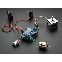Adafruit 1438 ຕົວຄວບຄຸມແລະຕົວຂັບມອເຕ້/ມອເຕ້/ສະເວີ ຊິວດສ໌ສໍາລັບ Arduino