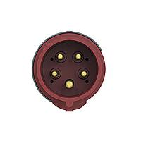 Amphenol Tuchel 2CMA101967R1000 ກ່ອງຕໍ່ 3P+N+E ປລັກອຸດສາຫະກຳ. ແທນທີ່ສ່ວນ# 416EP6