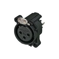 NEUTRIK NC3FAAV ປຸ່ມຮັບ 3P F RECEP AA SERIES PCB ຕັ້ງຕົ້ນຕັ້ງຢູ່ບໍ່ມີດິນ