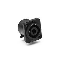 Amphenol Audio SP-4-MDH ຕູ້ເຊື່ອມລະຫວ່າງລະບົບລະບົບລະບົບ 4P D FLANGE CHASSIS HORIZONTAL BOARD