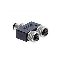Amphenol LTW YA-D04M-D04F-D04F-01 ຕົວແປງ RF - ລະຫວ່າງຊຸດຕໍ່ຕໍ່ມະຕິກຮູບວົງ, ຕົວແປງ Y, ເຫຼັ້ມເຫຼັ້ມ, ລະຫັດ D, 4A, 04 ໝຸ່ມກົງ, (ສ່ວນທ້າຍ 1) ຜູ້ຊາຍ ຜູ້ຊາຍ, (ສ່ວນທ້າຍ 2) ຜູ້ຍິງ ຜູ້ຍິງ, (ສ່ວນທ້າຍ 3) ຜູ້ຍິງ ຜູ້ຍິງ, ການກະທົບດ້ວຍການສະແກນສະອອກ, IP68 ຕິດກັນ