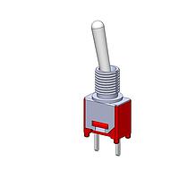 Mountain Switch 108-0041-EVX ສະຫນັບສະຫນູນ Toggle Switch SPST OFF-ON