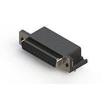 EDAC 626-025-662-031 ຕົວເຊື່ອມ D-Sub - ຕົວເຊື່ອມ D-Sub ມຸມຂວາ ຄວາມໜາແບບມາດຕະຖານ