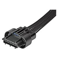 Molex 45146-0603 ປຸ່ມສາຍສະແຕນລະດັບ Discrete Wire Squba OTS Cable Plug SR 300mm 6Ckt BLK