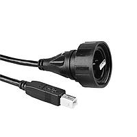 Bulgin PX0840/A/2M00 USB 2.0 2M SEALED A-STD B