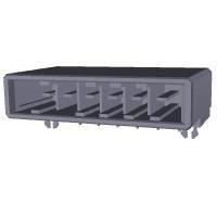 AMP Connectors - TE Connectivity 1-316131-3 ຊຣູດເດດ 6 POS HDR R/A 30 AU KEY X
