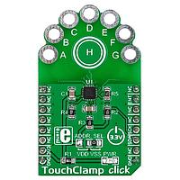 Mikroe MIKROE-2294 ອຸປະກອນສະແຕກສະເຕີດສະເຕີດສະເຕີດສະເຕີດ TouchClamp click