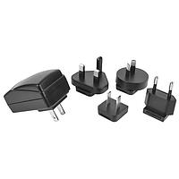 CUI Inc SMI6-5.95-V-P6 ປລັກທີ່ສາມາດແທນກັນໄດ້ 6W 5.95V 1A 2.5 ປລັກພ້ອມຊຸດໃບມີດ ລະດັບ VI