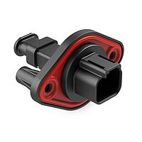 Amphenol SINE Systems AT04-2P-PM16 ປຸ່ມຮັບ 2 ຕຳແໜ່ງ ປຸ່ມຮັບ, ຂາຍ, ຕິດຕູ້, ການກວດສອບດ້ວຍຕົວເອງ, ການປິດສະຫຼາດຂະໜາດ, ການປົກປ້ອງການດຶງ