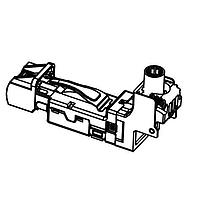 Amphenol Commercial Products DRP10188510012 ປຸກຕໍ່ຕ່າງ, Cat6A, RJ45 ອຸດສາຫະກຳ, 90 ອົງສາ, ເທີມໂພລິແສຕິກ, 24-27 AWG, 50u" ທອງ, ມີຝາປົກກັນ