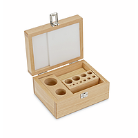 KERN 353-460-200 ກະຕ່າໄມ້ສໍາລັບຊຸດນ້ຳໜັກ (ຮູບລອຍ/ກະທົບ, 1 mg - 1 kg)