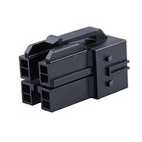 Molex 151049-2406 ຮອງສະໜອງສະເພາະແລະສາຍສະໜອງ CP6.5 RECP HSG DR 4CKT POLZ POSLCK BLK