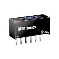 RECOM Power RUM-050505/P ອິສເອລເທດ 1W DC/DC 1kV UNREG 5Vin 5Vout