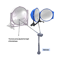 Lisun IS-1.75MA-CASE ການປະສົມປະສານຂອງ Sphere ກັບ Holder Base Lisun