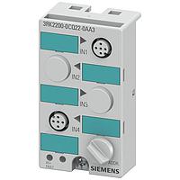 SIEMENS 3RK22000CQ220AA3 ມູດູນອິນພຸດດິຈິຕອນ AS-I MOD,V2.1,K45,IP67, 2I, Y-CONN