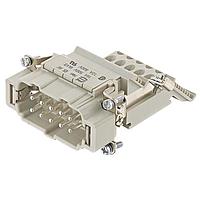 HARTING 09330104639 ອິນເຊີດ MALE INSERT 10 POLES+PE