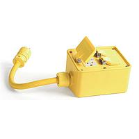 Molex 1301350263 ກະຕ່າປະຕູອອກ GFCI ແບບມຸມ OUTLET ANGL BOX 5-20 20A/120V 6'