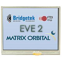Matrix Orbital EVE2-35A-BLM-TPR ມູດູນຈໍ TFT LCD 3.5 ນິ້ວ TFT LCD 320x240 440 Nits